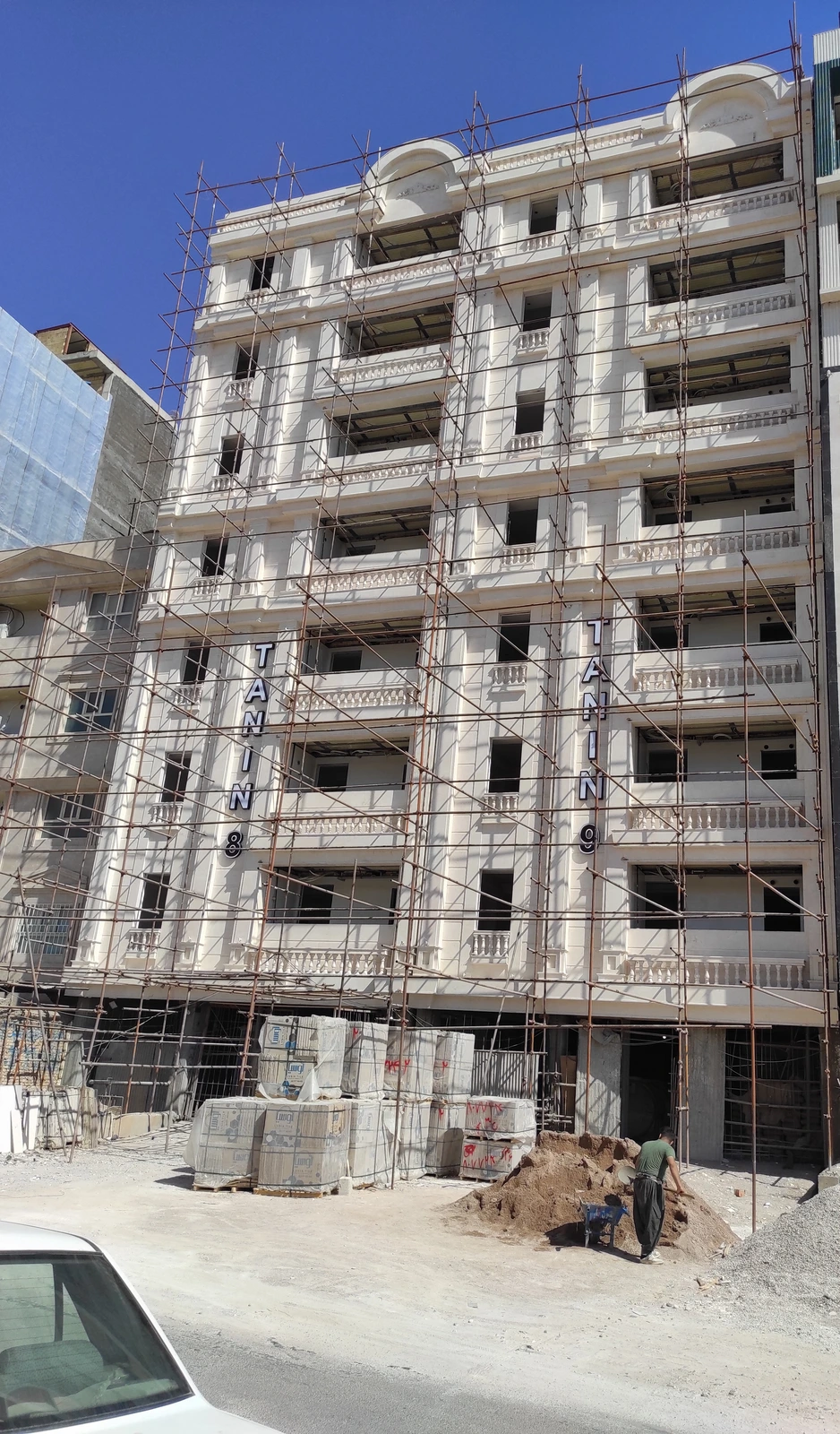 پروژه ۲۸ واحدی فرهنگیان بلوار ملاصدرا - نمای 2